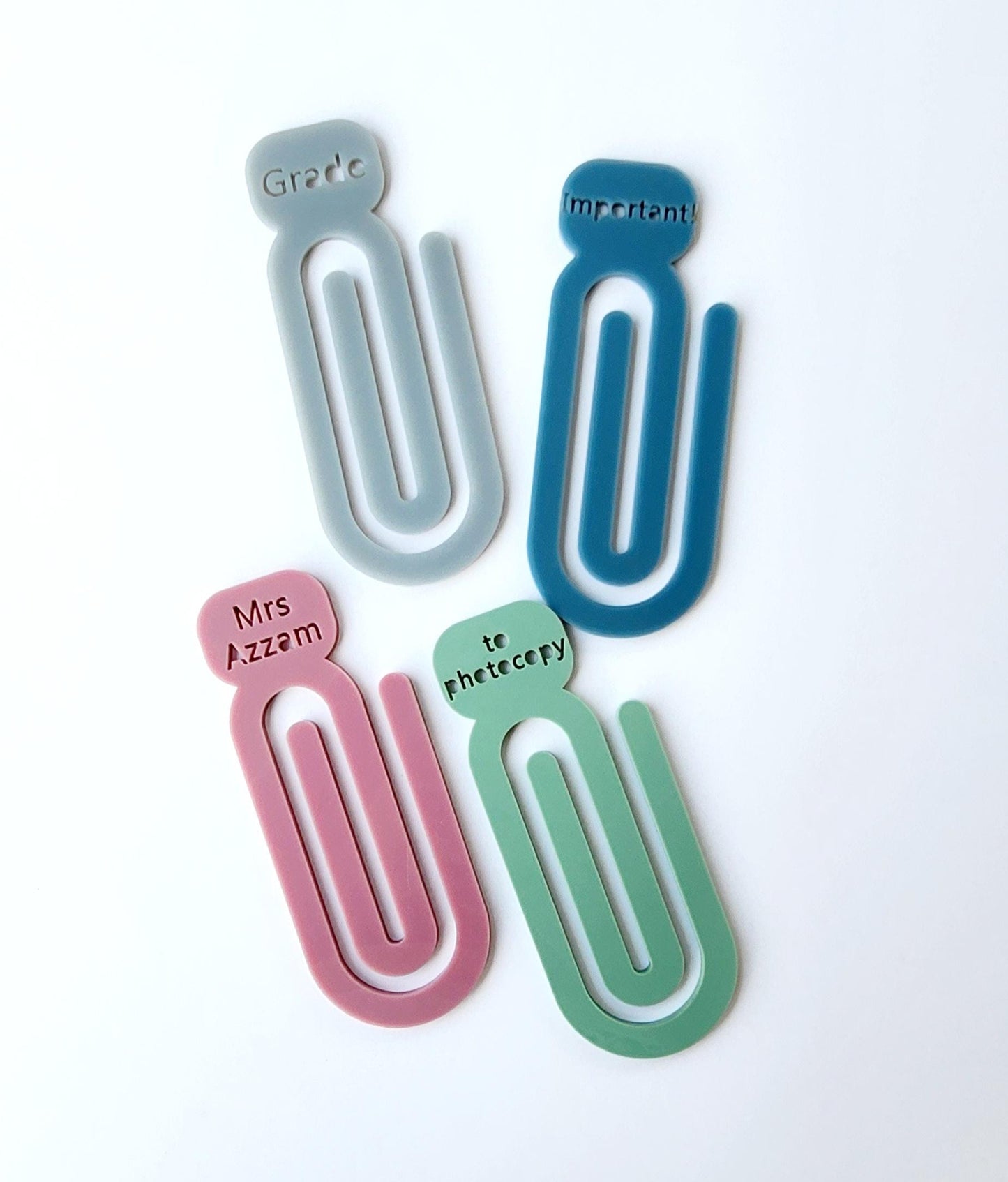 Personalised Jumbo Paperclip