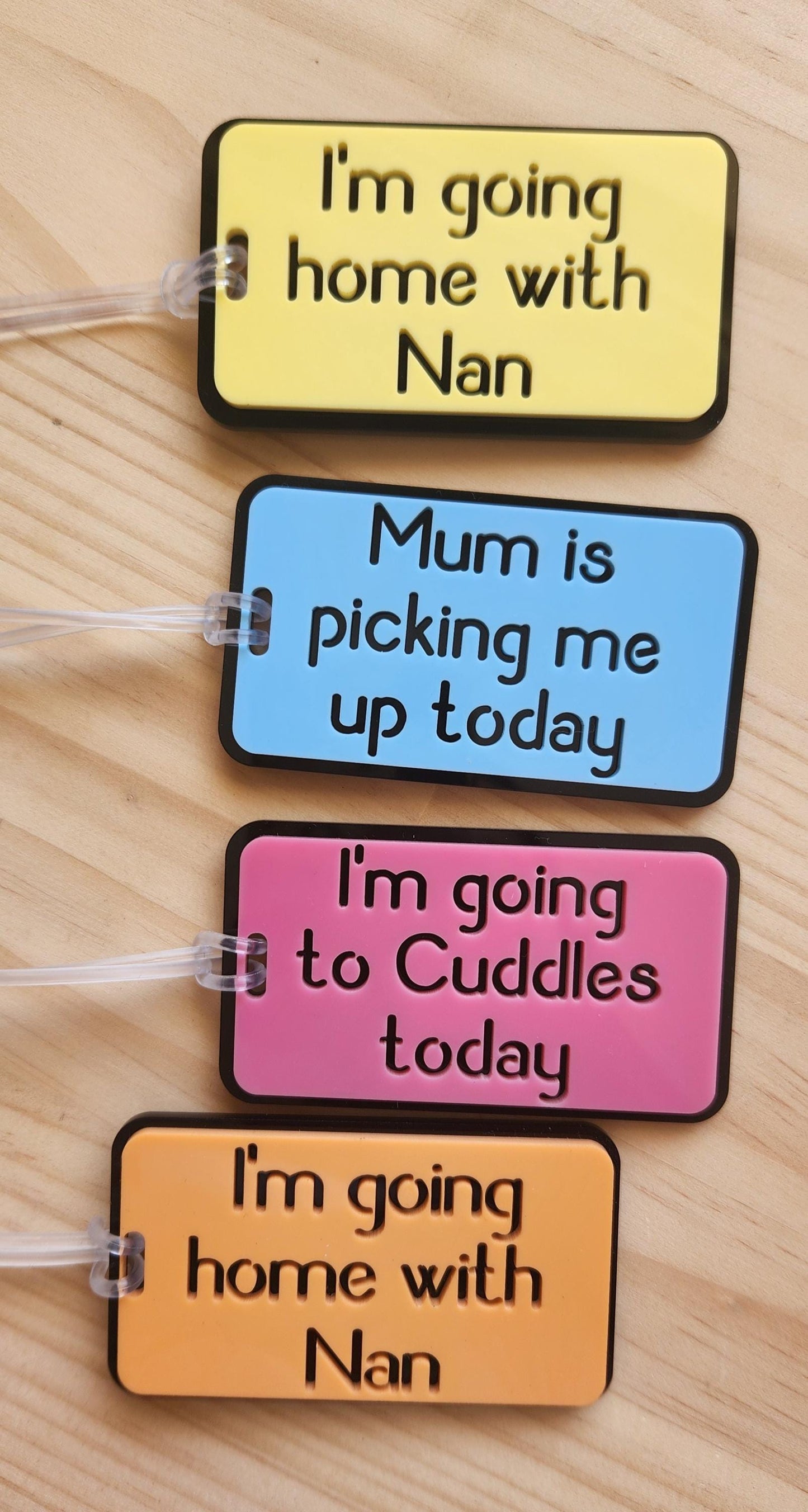 Who's Picking Me Up Today Bag Tag