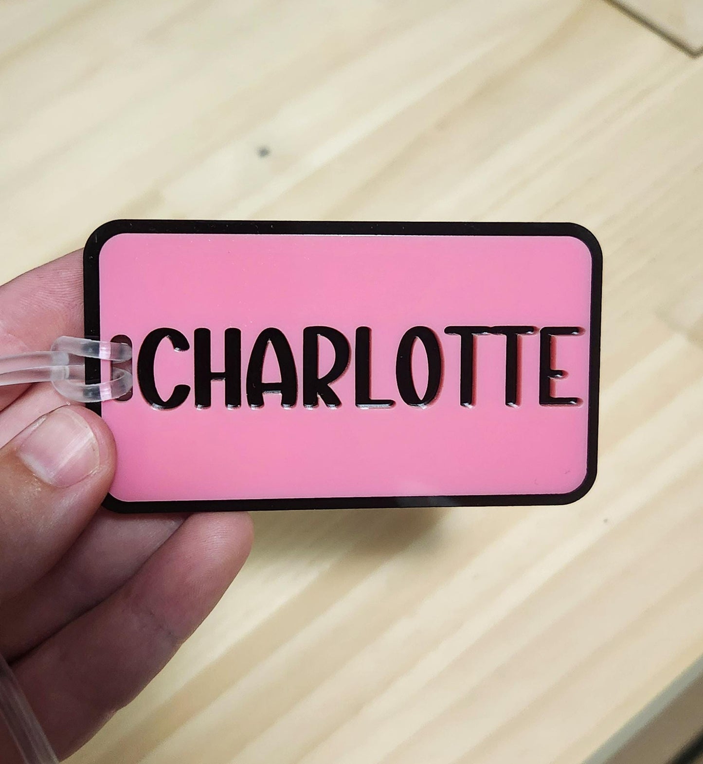 Bag Tag Rectangular