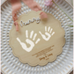 Mother's Day Handprint Keepsake Hanging Plaque