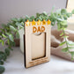5 Star Dad Magnetic Photo Frame Personalised