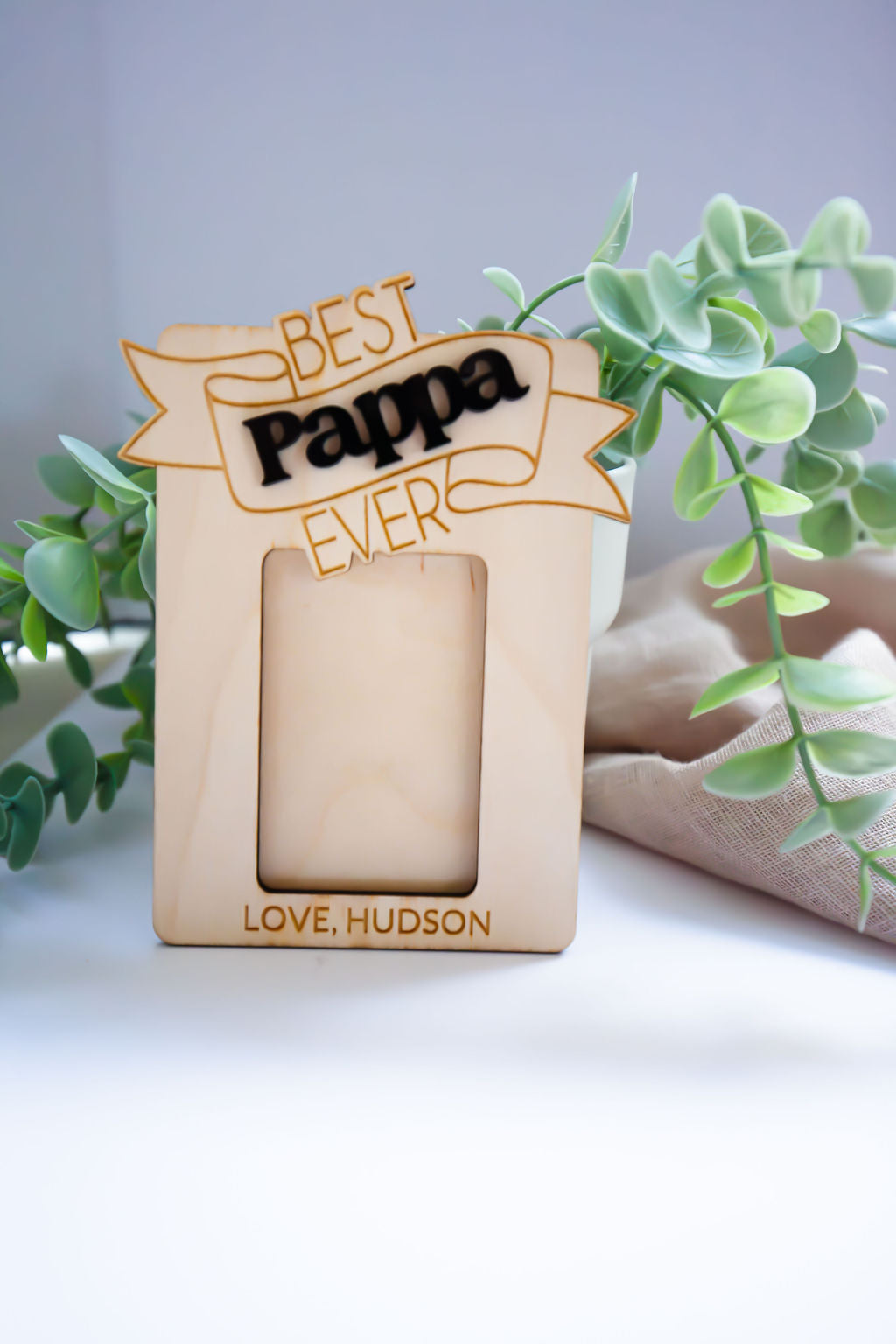 Best Dad Ever Magnetic Photo Frame