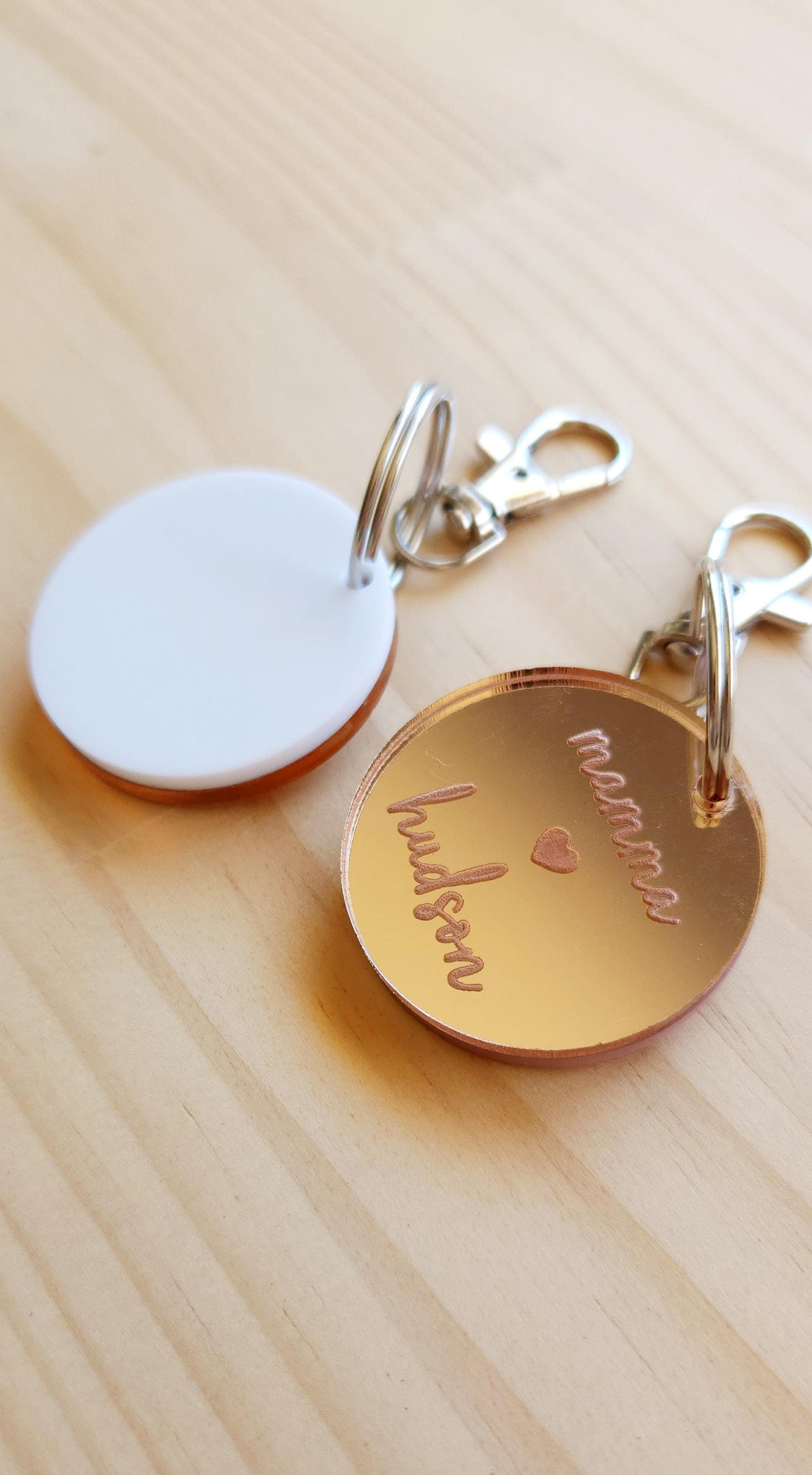 Acrylic Keyring for Mum