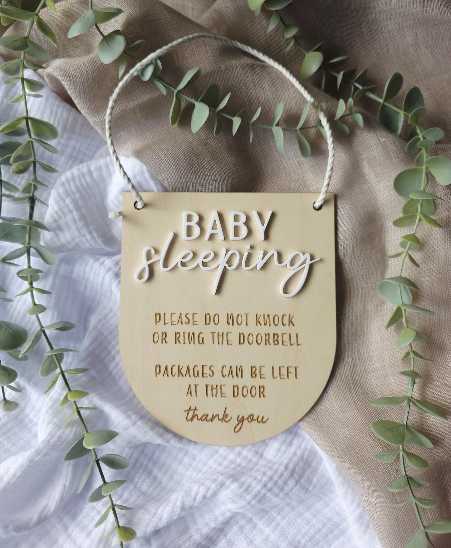 Baby is Sleeping Sign