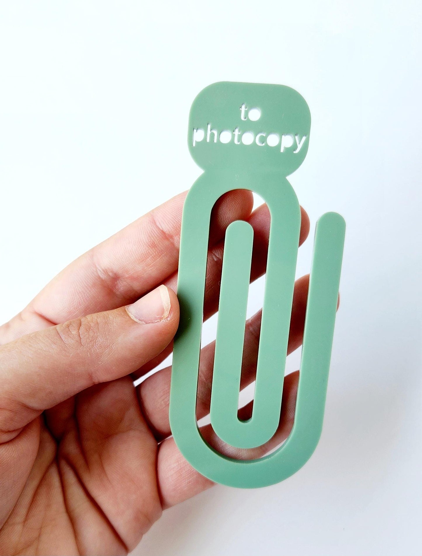 Personalised Jumbo Paperclip