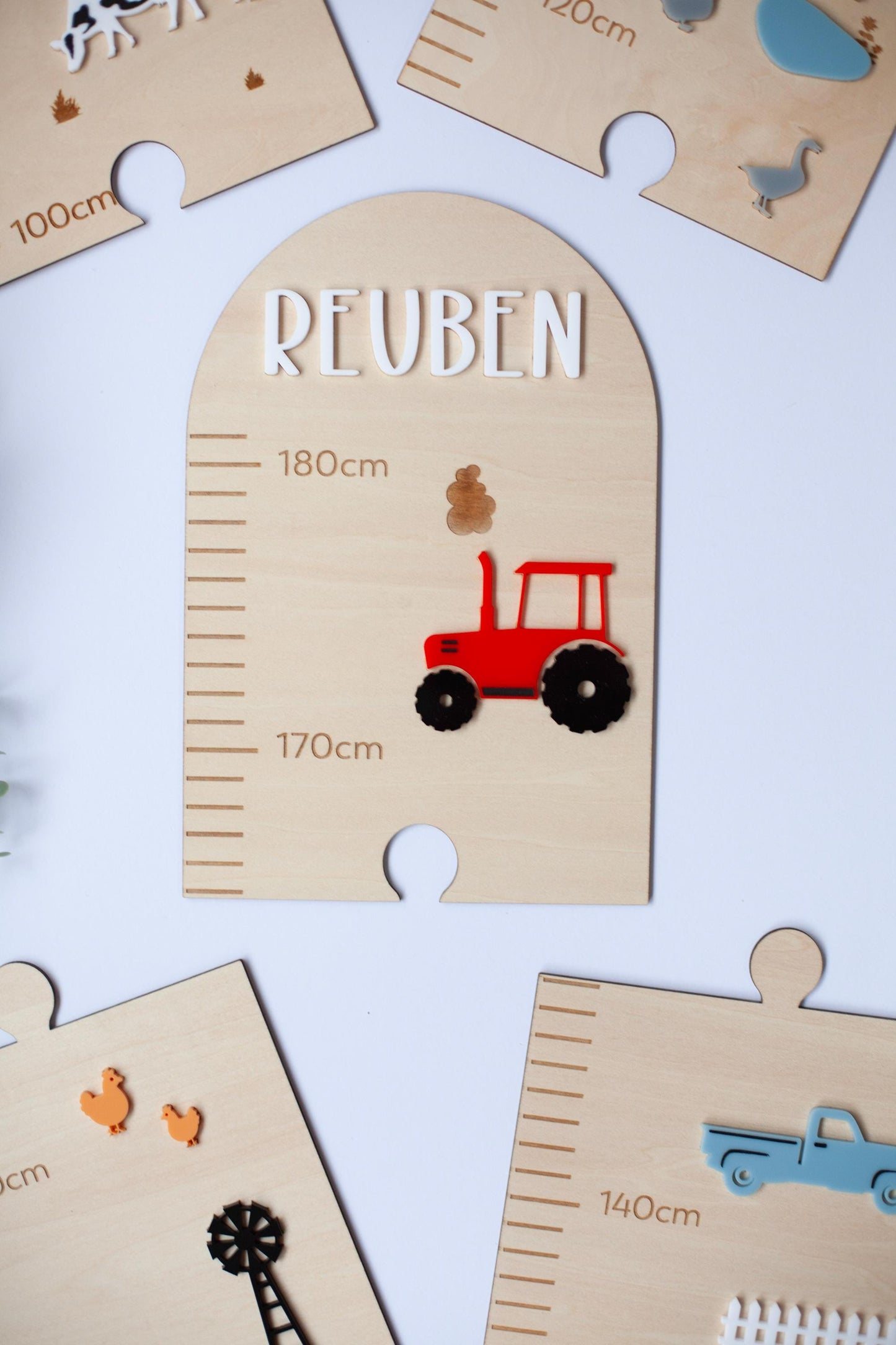 Farming Themed Growth Chart