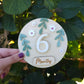 Baby Milestone Interchangeable Circle Flowers