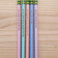 Teacher Engraved Pencils Pack of 5