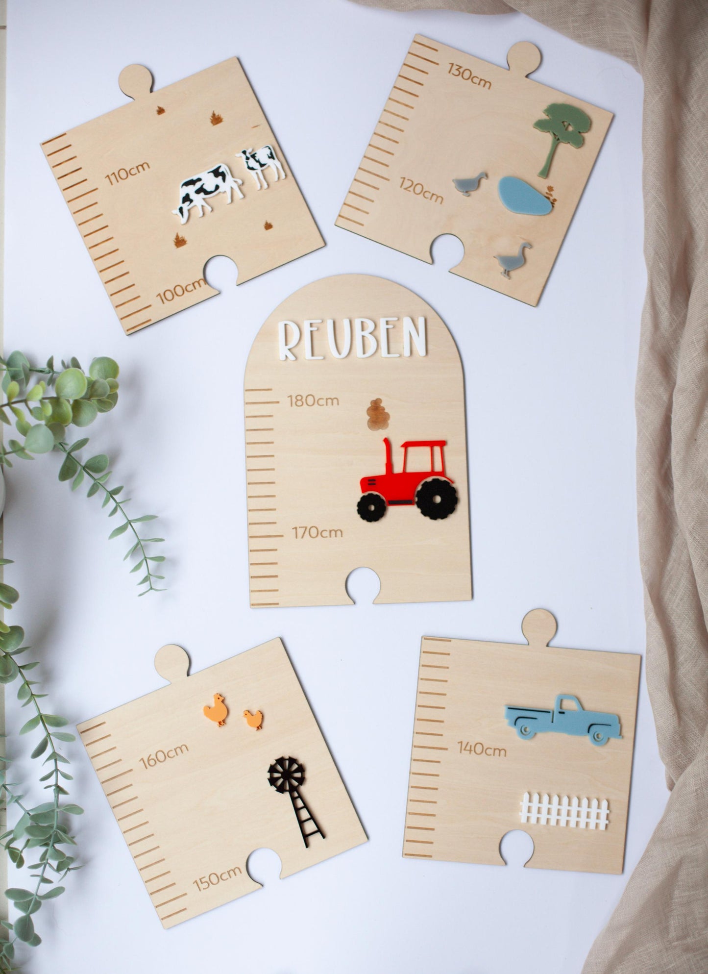 Farming Themed Growth Chart