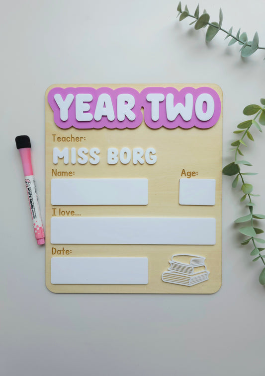 Classroom Memory Board