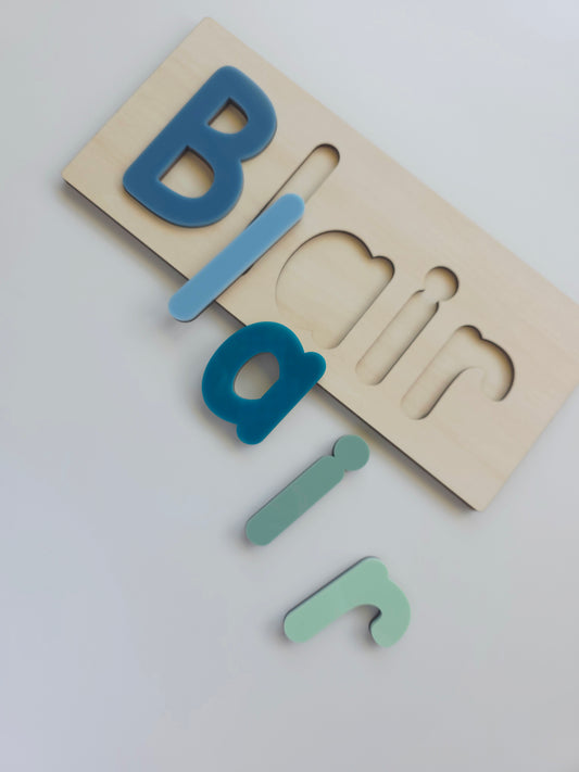 Wooden Name Puzzle - Personalised
