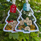 Family Christmas Tree Shaker Ornament