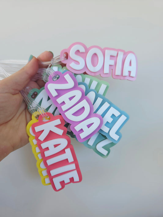 Bag Tag Personalised